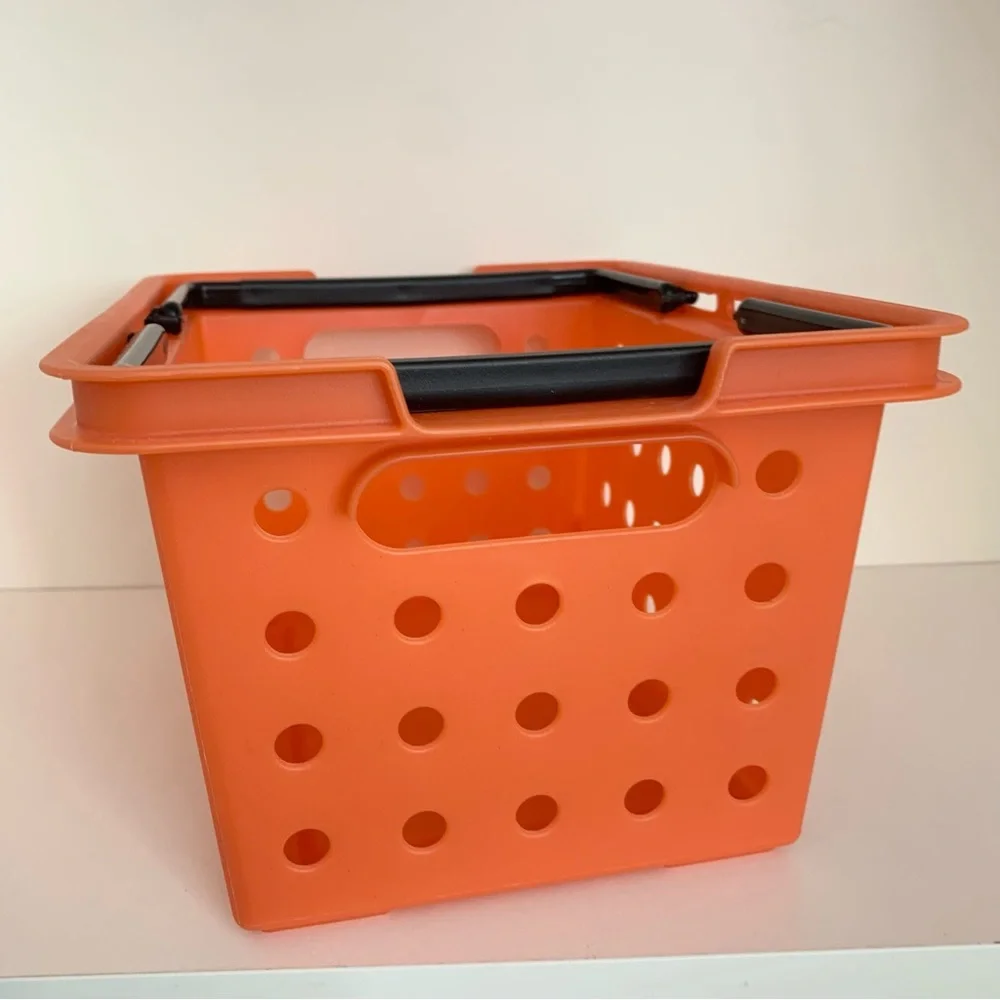 New vintage Orange bucket made in USA